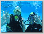 Corsi sub a Roma in piscina